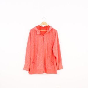 *Activezone Salmon Zip  Up Hoodie